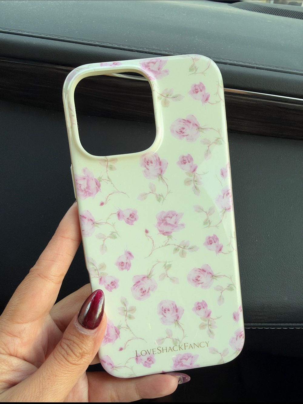 LoveShackFancy x CASETiFY Floral MagSafe iPhone 16 Pro Max Case